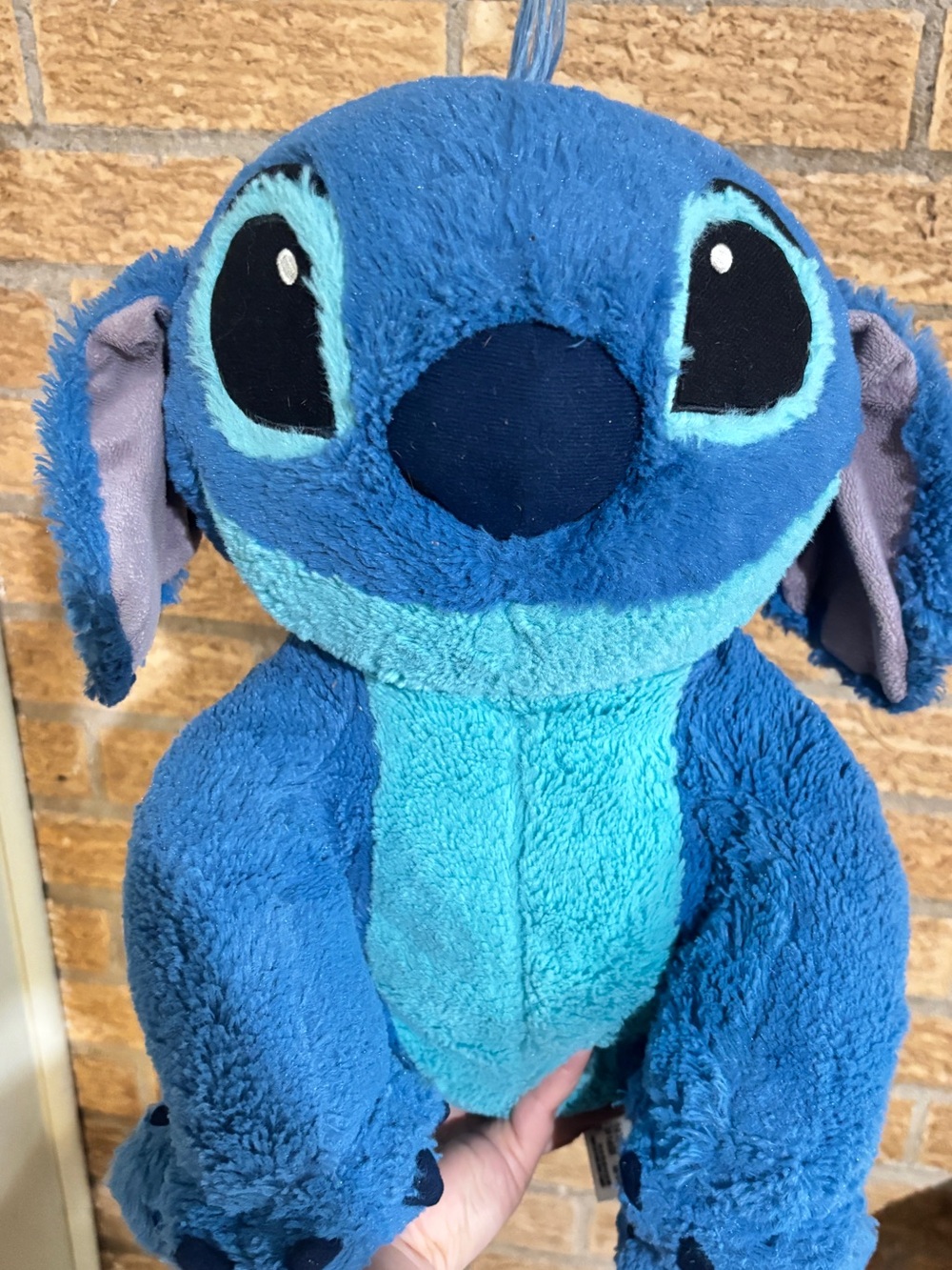 Disney Blue Stitch Plush - Dual Blue Soft Character